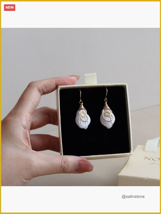 Amazon.com: S925 Freshwater Baroque Keshi Pearl Dangle Drop  25-30mm Freshwater Baroque Keshi Pearl Dangle Drop Earrings 14k Gold Plated